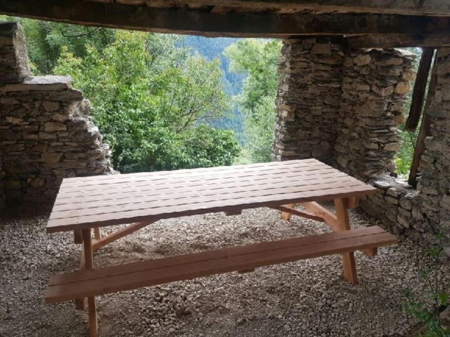 Chalet Avec Vue Sur Le Fort De Chateau Queyras Eksteriør bilde